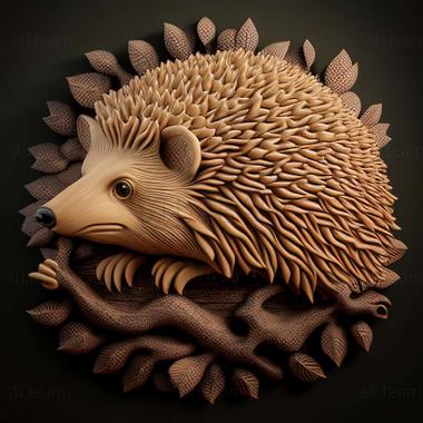 3D model hedgehog (STL)